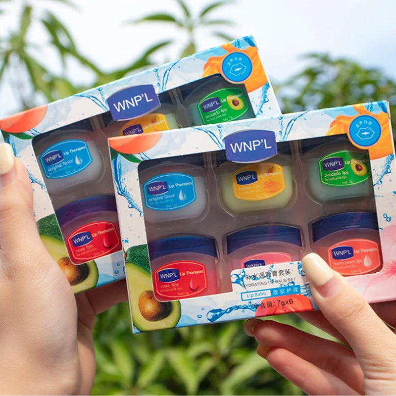 Kit com 4, 6 ou 8 Lip Balm fruit series