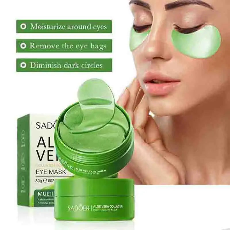 Máscara para Olhos de Colágeno Aloe Vera