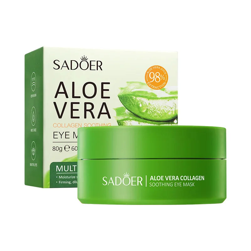 Máscara para Olhos de Colágeno Aloe Vera