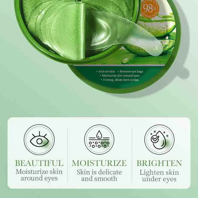 Máscara para Olhos de Colágeno Aloe Vera